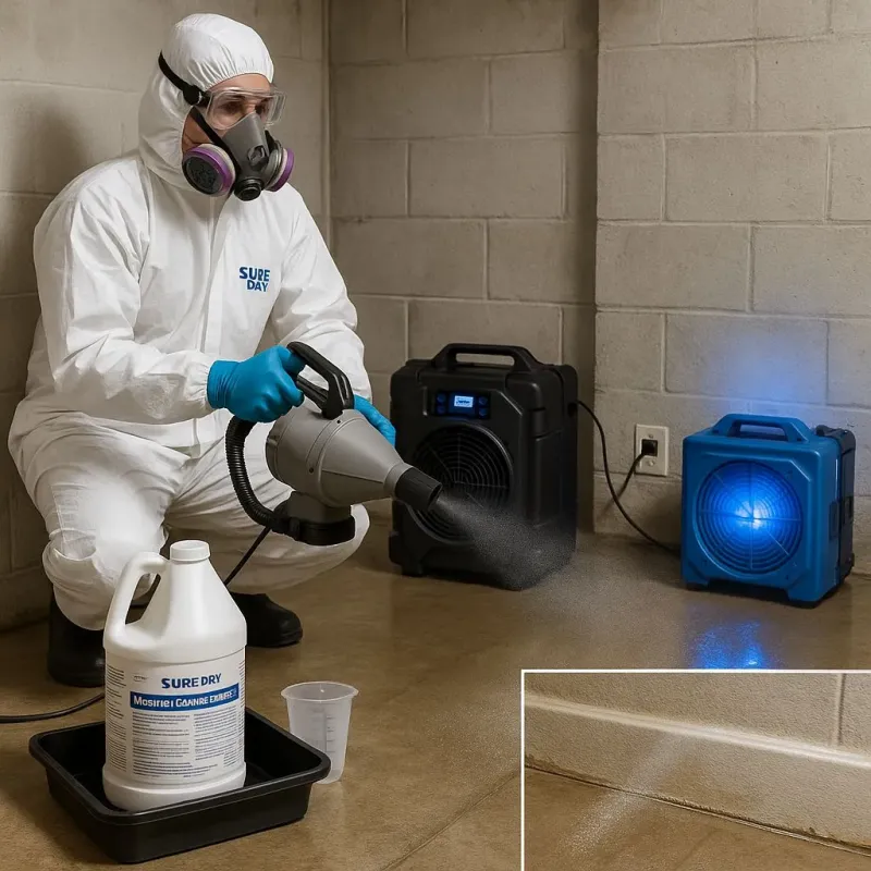 Sanitization and Odor Removal process in Hatfield, MA